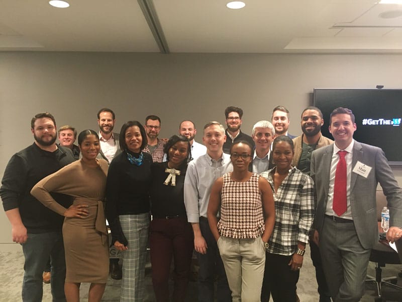 The 2020 class for Georgia Legal Accelerator on their kickoff weekend.